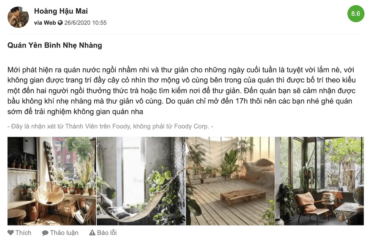 Qu&aacute;n nước Hoa Y&ecirc;n g&acirc;y thương nhớ với vị tr&agrave; ngon ngọt, thanh m&aacute;t 19