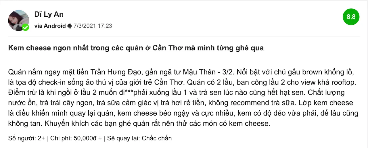 Tận hưởng không gian xanh với vẻ đẹp hiện đại tại Quán The Kantho Coffee 21