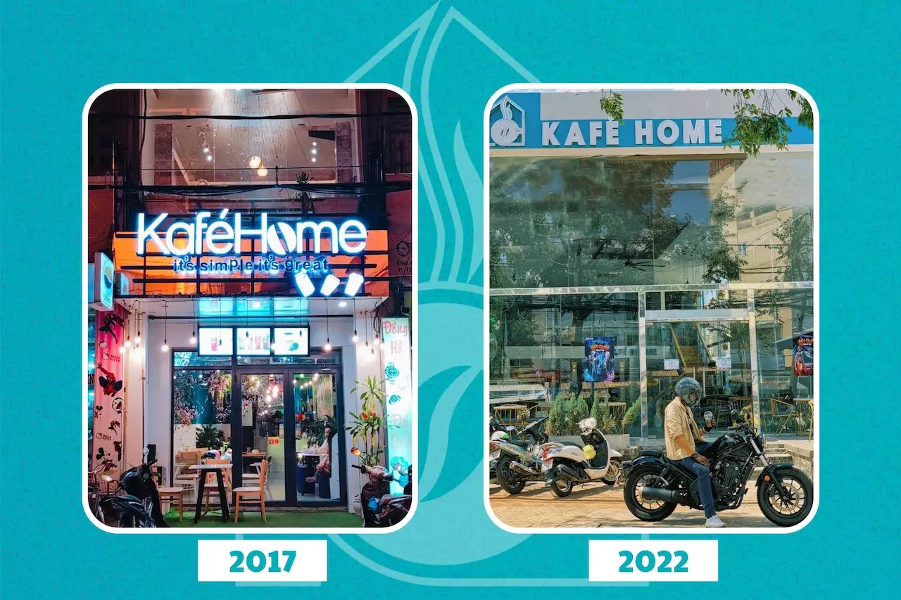 Tr&agrave;n đầy năng lượng với kh&ocirc;ng gian đặc sắc, ấn tượng tại Kaf&eacute; Home 3