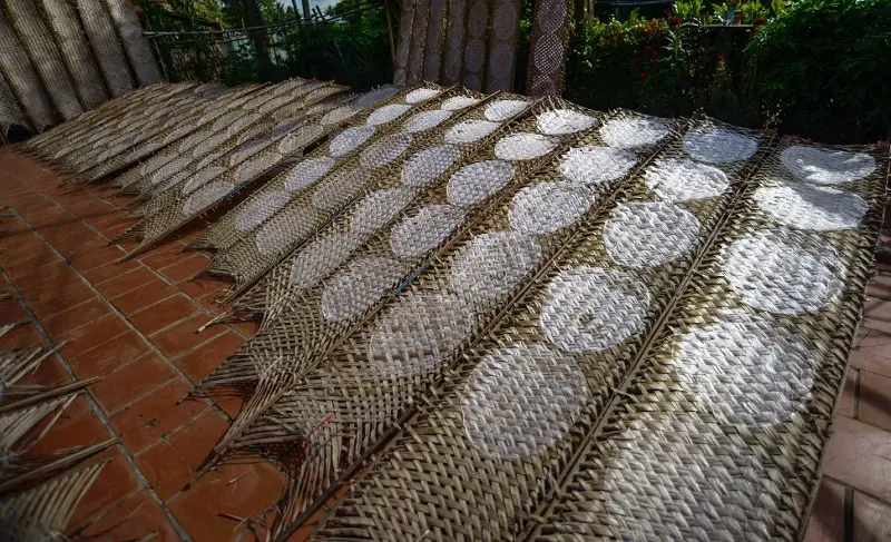 Thử một lần về thăm Làng nghề bánh tráng Thuận Hưng Cần Thơ
