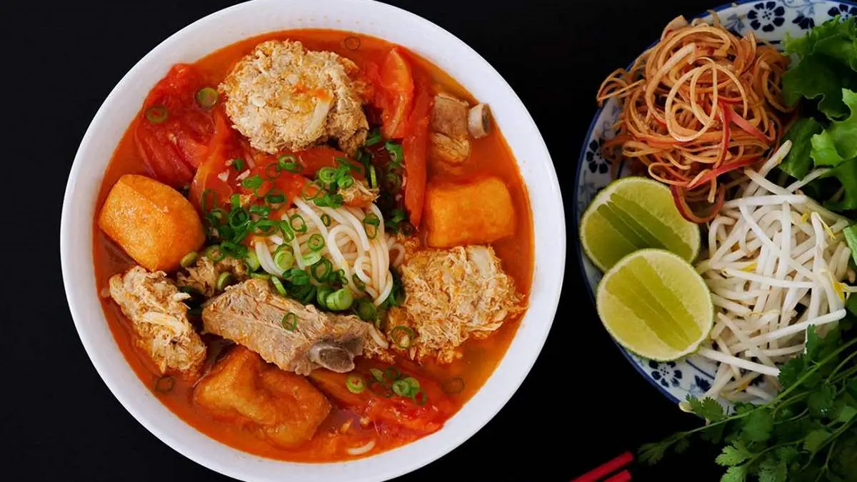 Top quán bún riêu ngon Cần Thơ rẻ mà chất lượng