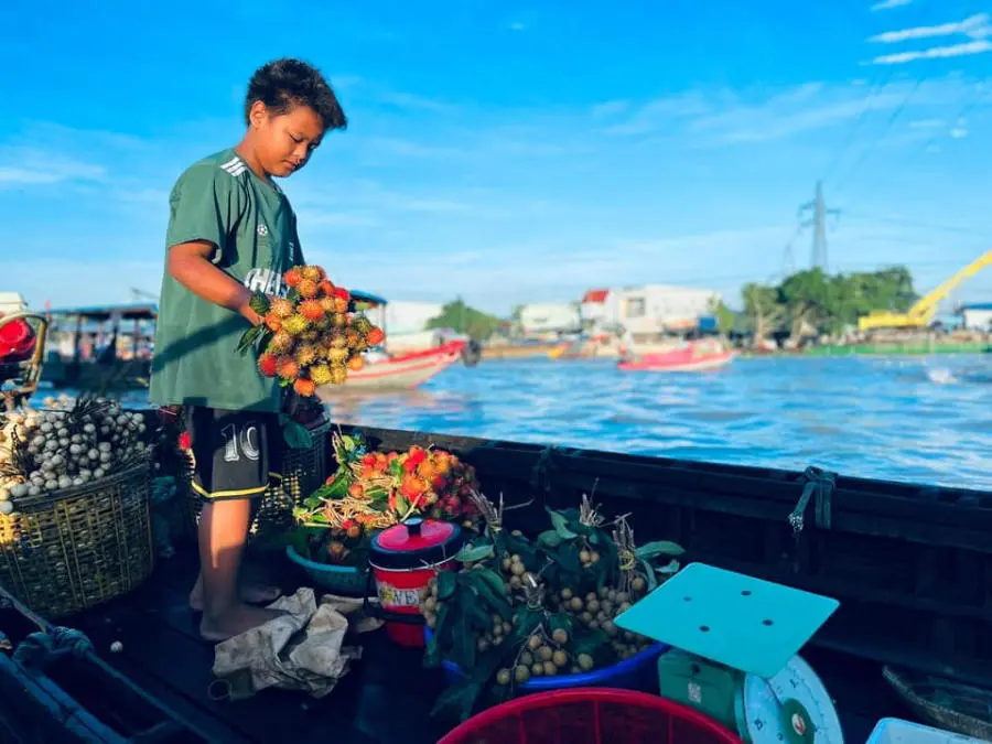 Kh&aacute;m ph&aacute; Chợ nổi C&aacute;i Răng, n&eacute;t đặc sắc của ri&ecirc;ng miền T&acirc;y s&ocirc;ng nước 3