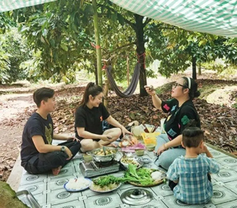 Top 5 vườn sầu ri&ecirc;ng Cần Thơ, vừa ăn vừa m&ecirc; cảnh đẹp miệt vườn 4