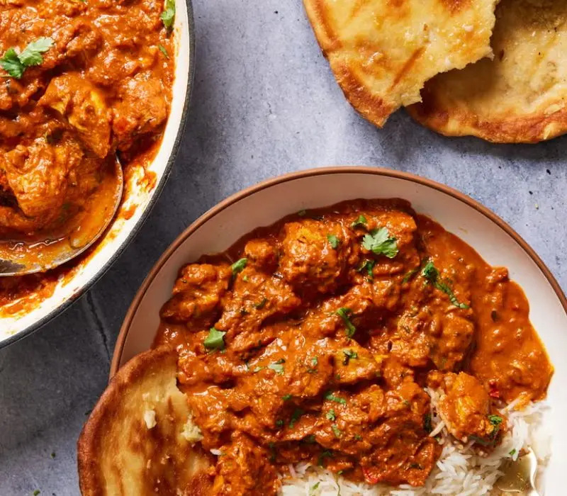 Tikka Masala, m&oacute;n g&agrave; vị c&agrave; ri nổi tiếng xứ Ấn 5