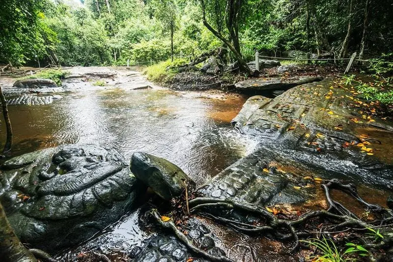 Băng rừng kh&aacute;m ph&aacute; Phnom Kulen, khu vườn văn h&oacute;a tại Siem Riep 3