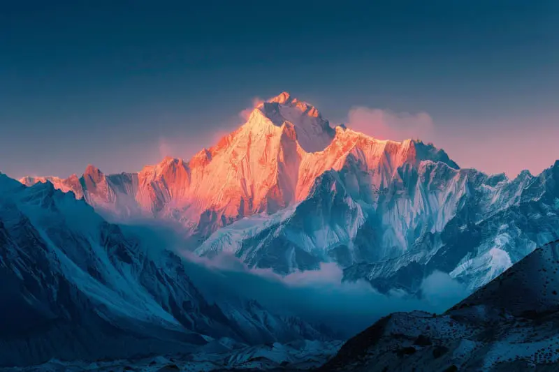 Chinh phục Đỉnh Everest, n&oacute;c nh&agrave; thế giới đ&ocirc;i bờ Nepal v&agrave; T&acirc;y Tạng 2