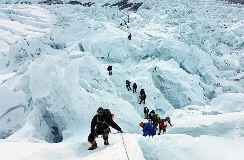 Chinh phục Đỉnh Everest, n&oacute;c nh&agrave; thế giới đ&ocirc;i bờ Nepal v&agrave; T&acirc;y Tạng 6