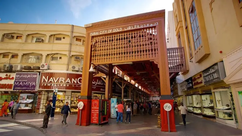Lấp l&aacute;nh &aacute;nh kim nơi Chợ V&agrave;ng Dubai xa xỉ 4