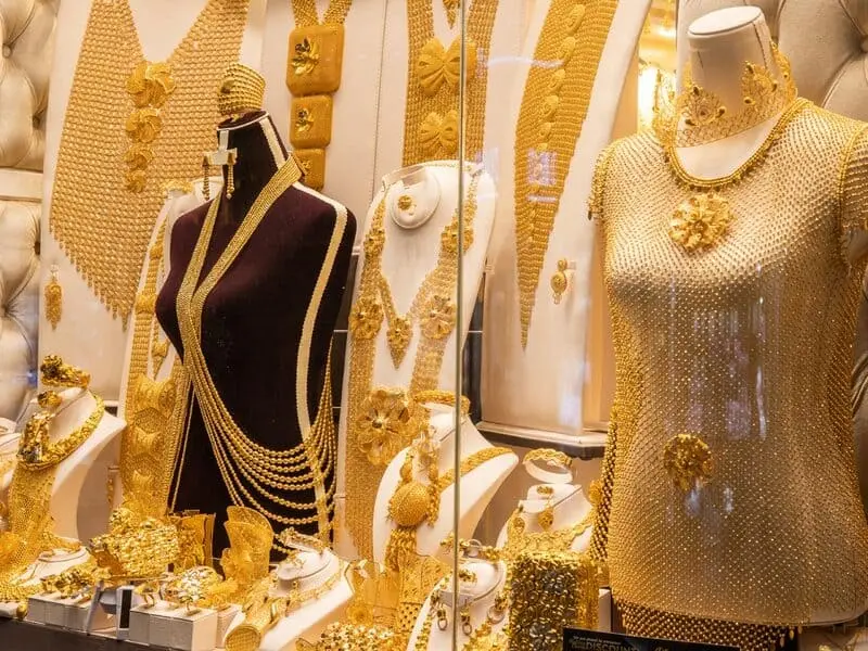 Lấp l&aacute;nh &aacute;nh kim nơi Chợ V&agrave;ng Dubai xa xỉ 3