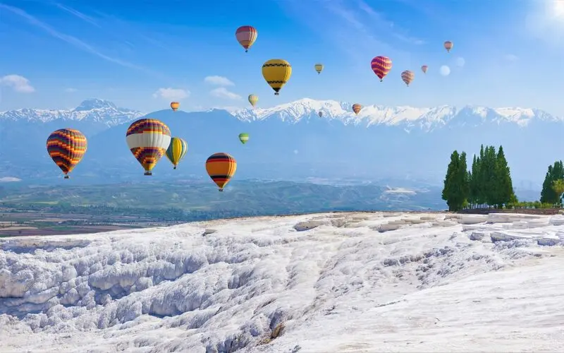 Pamukkale: L&acirc;u đ&agrave;i b&ocirc;ng b&ecirc;n v&aacute;ch đ&aacute; trắng ở Thổ Nhĩ Kỳ 7