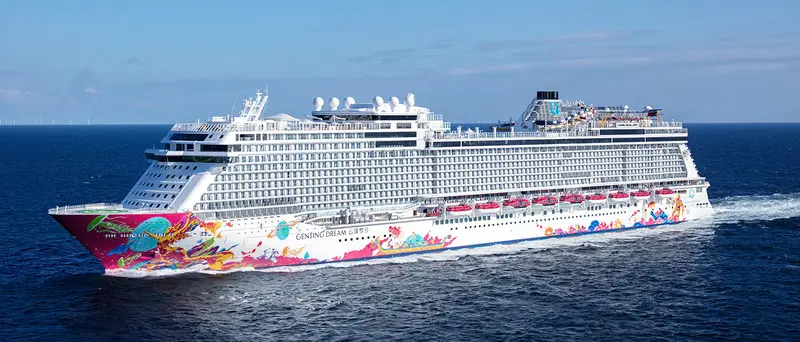 Thực hiện hải tr&igrave;nh ấn tượng c&ugrave;ng du thuyền Genting Dream 2