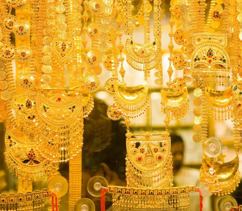 Lấp lánh ánh kim nơi Chợ Vàng Dubai xa xỉ