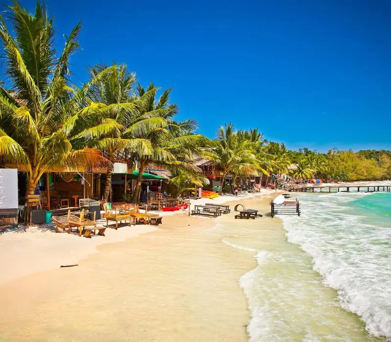 Thả mình ở Koh Rong thư giãn giữa biển khơi Campuchia