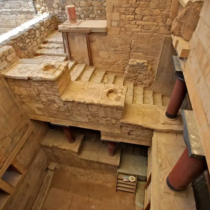 Cung điện Knossos lưu giữ dấu t&iacute;ch nền văn minh Minoan phồn thịnh 8
