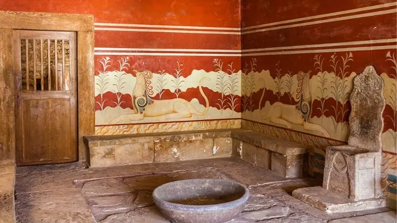 Cung điện Knossos lưu giữ dấu t&iacute;ch nền văn minh Minoan phồn thịnh 7