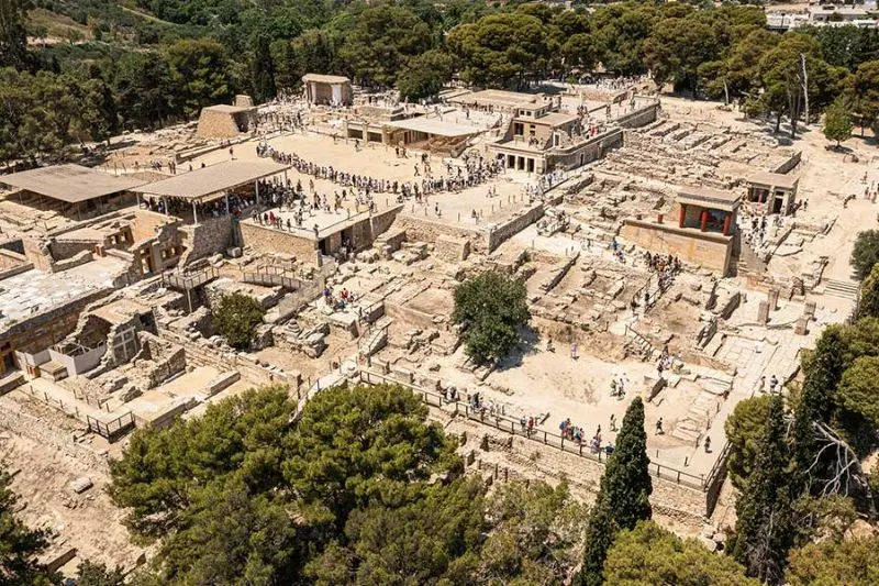 Cung điện Knossos lưu giữ dấu t&iacute;ch nền văn minh Minoan phồn thịnh 2