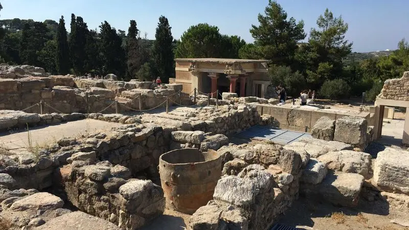Cung điện Knossos lưu giữ dấu t&iacute;ch nền văn minh Minoan phồn thịnh 4