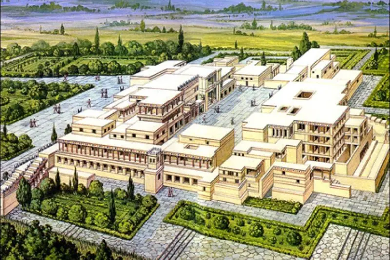 Cung điện Knossos lưu giữ dấu t&iacute;ch nền văn minh Minoan phồn thịnh 3