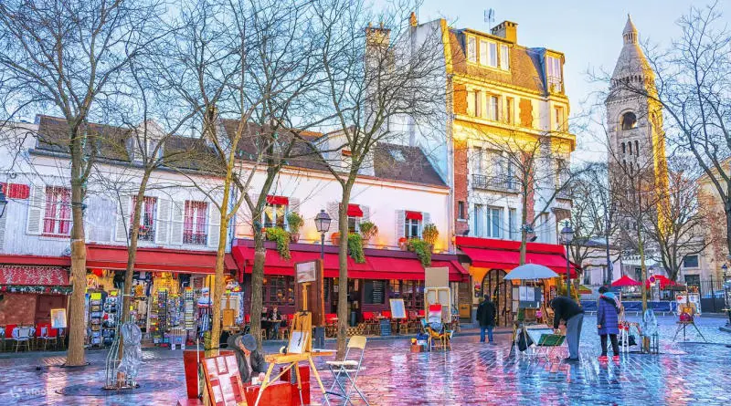 Đắm say trước ngọn đồi Montmartre thơ mộng, l&atilde;ng mạn 10