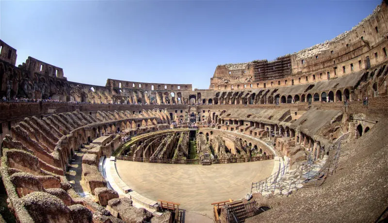 Kiệt t&aacute;c Đấu trường La M&atilde; Colosseum trường tồn với thời gian 9