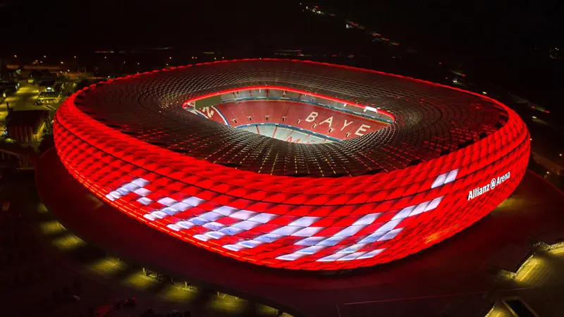S&acirc;n vận động Allianz Arena, biểu tượng kiến tr&uacute;c v&agrave; thể thao Đức 5