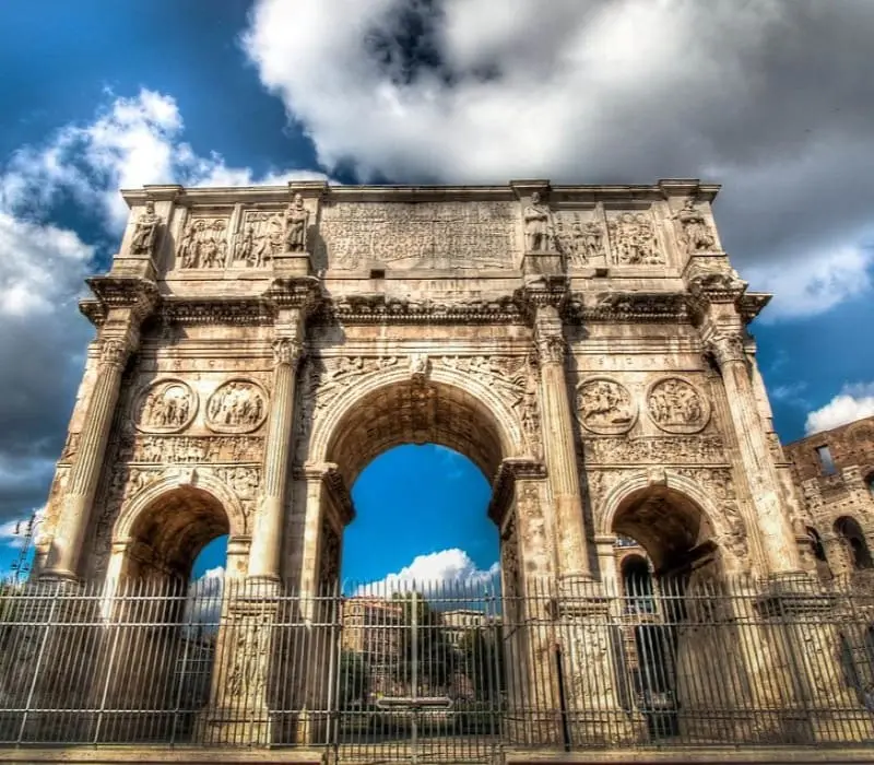Khải Hoàn Môn Constantinus, tuyệt tác kiến trúc tại Roma