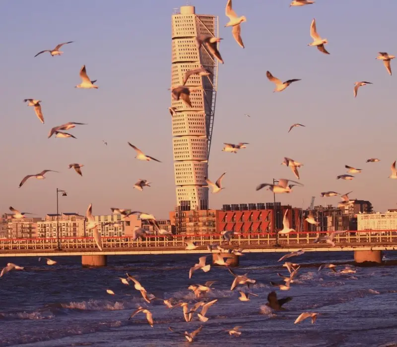 Turning Torso: Biểu tượng xoắn ốc vươn mình giữa trời Thụy Điển