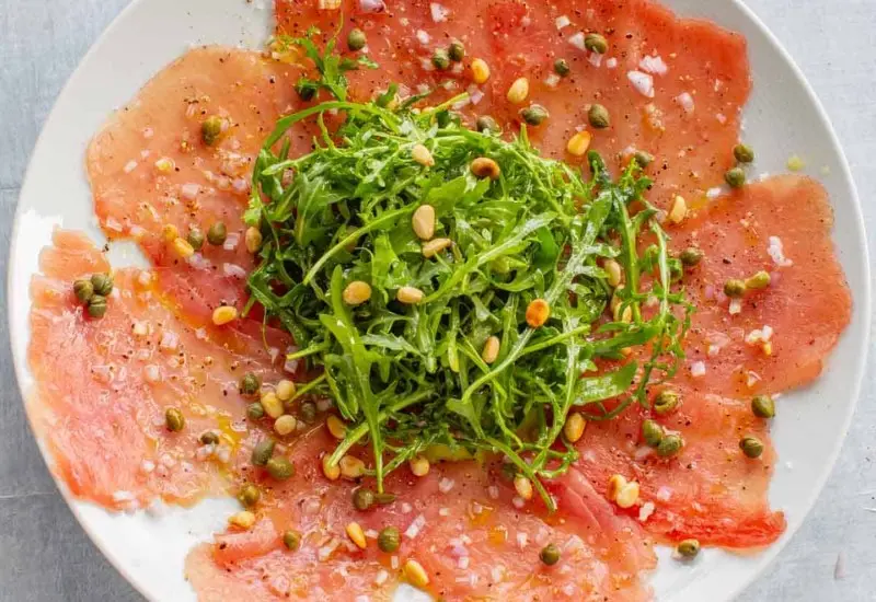 Carpaccio: M&oacute;n ăn khai vị truyền thống nổi tiếng của &Yacute; 7