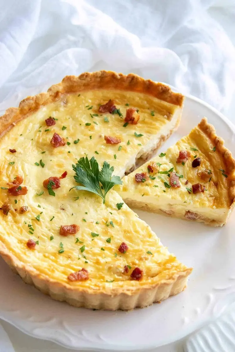 Quiche Lorraine: B&aacute;nh tart mặn trứ danh v&ugrave;ng Lorraine, Ph&aacute;p 2