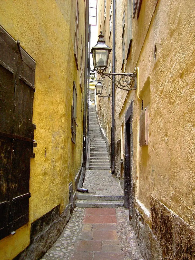 Gamla Stan phố cổ của di sản trong lòng Stockholm Thụy Điển 8