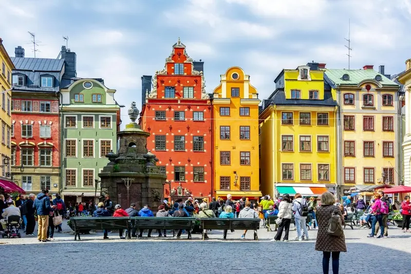 Gamla Stan phố cổ của di sản trong lòng Stockholm Thụy Điển 4