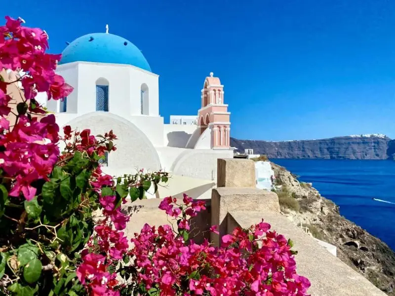 Oia Santorini thi&ecirc;n đường cổ t&iacute;ch b&ecirc;n bờ biển xanh Aegean 3