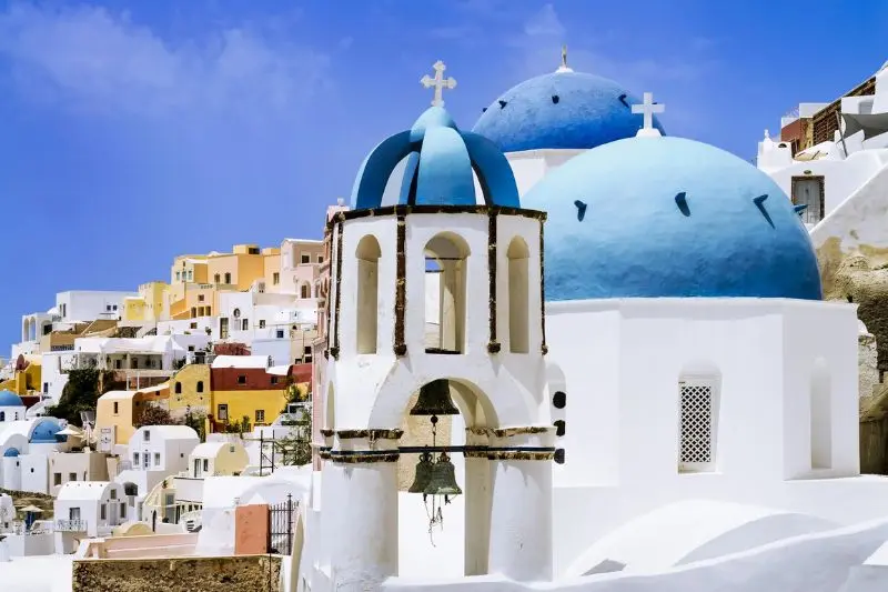 Oia Santorini thi&ecirc;n đường cổ t&iacute;ch b&ecirc;n bờ biển xanh Aegean 6