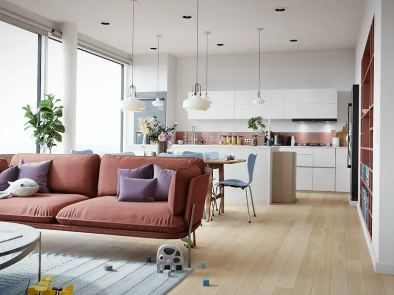 Phong c&aacute;ch Scandinavian l&agrave; g&igrave;? Đặc trưng v&agrave; mẫu thiết kế 2026 11
