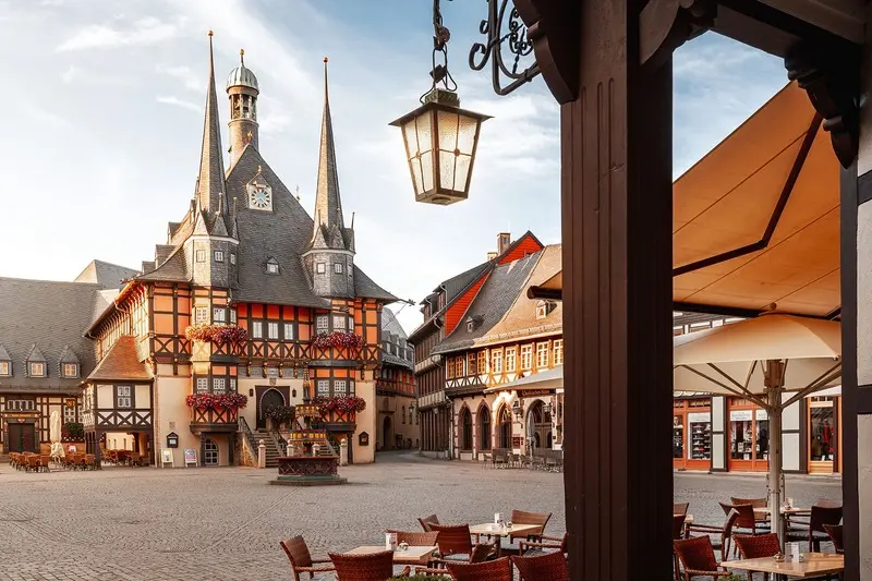 Thị trấn Wernigerode đầy m&agrave;u sắc của d&atilde;y n&uacute;i Harz nước Đức 9