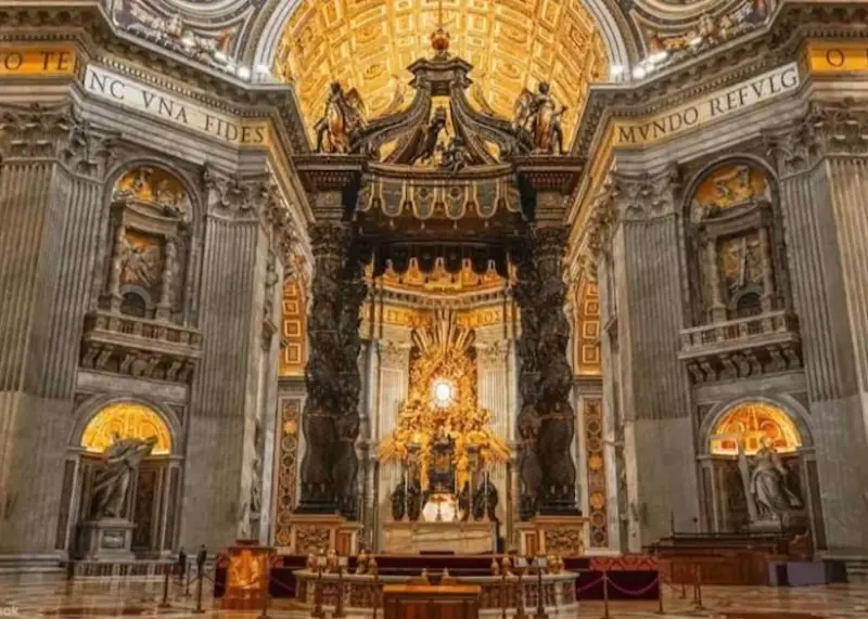 Vương cung Th&aacute;nh đường Th&aacute;nh Ph&ecirc;r&ocirc; lộng lẫy tại Vatican 15