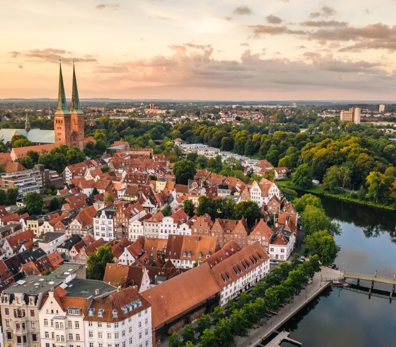 Thành phố Lübeck: Viên ngọc cổ kính bên bờ biển Baltic