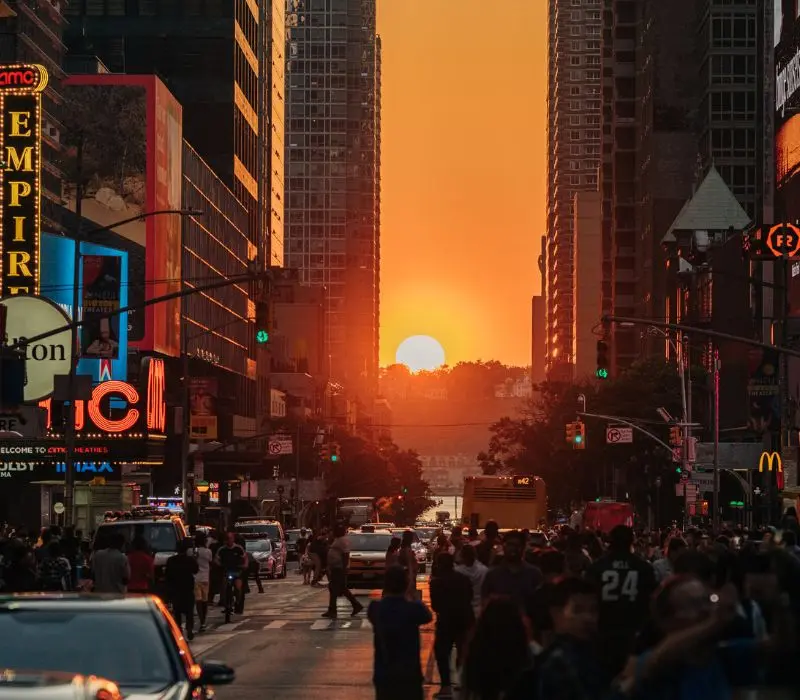 Chiêm ngưỡng sự kiện hoàng hôn Manhattanhenge đẹp tuyệt sắc