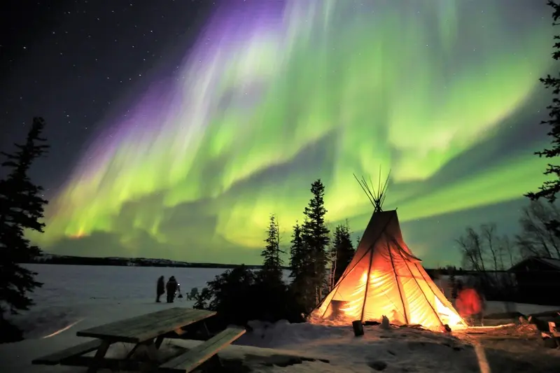 H&agrave;nh tr&igrave;nh săn cực quang ở Yellowknife 4
