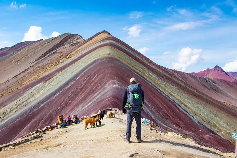N&uacute;i Vinicunca kỳ quan địa chất bảy m&agrave;u ở Peru 5