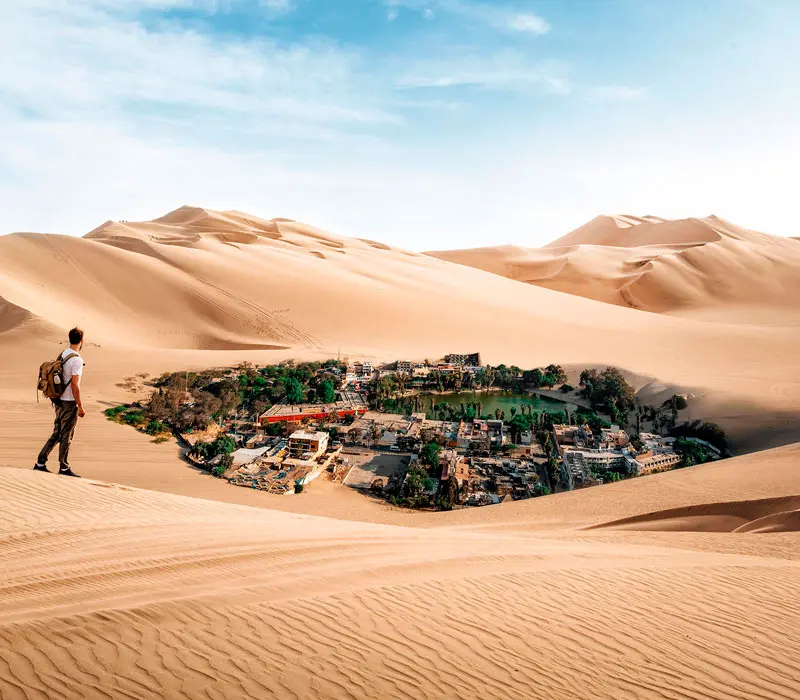 Khám phá vẻ đẹp của Huacachina, viên ngọc giữa sa mạc Peru