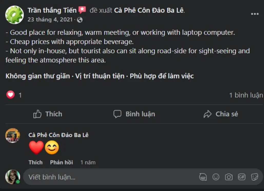 Đến Cafe Ba L&ecirc; C&ocirc;n Đảo t&igrave;m về những k&yacute; ức xưa cũ 8