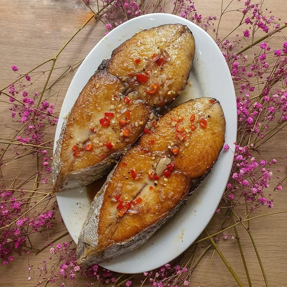 Ng&acirc;y ngất với đặc sản C&aacute; thu một nắng C&ocirc;n Đảo 7