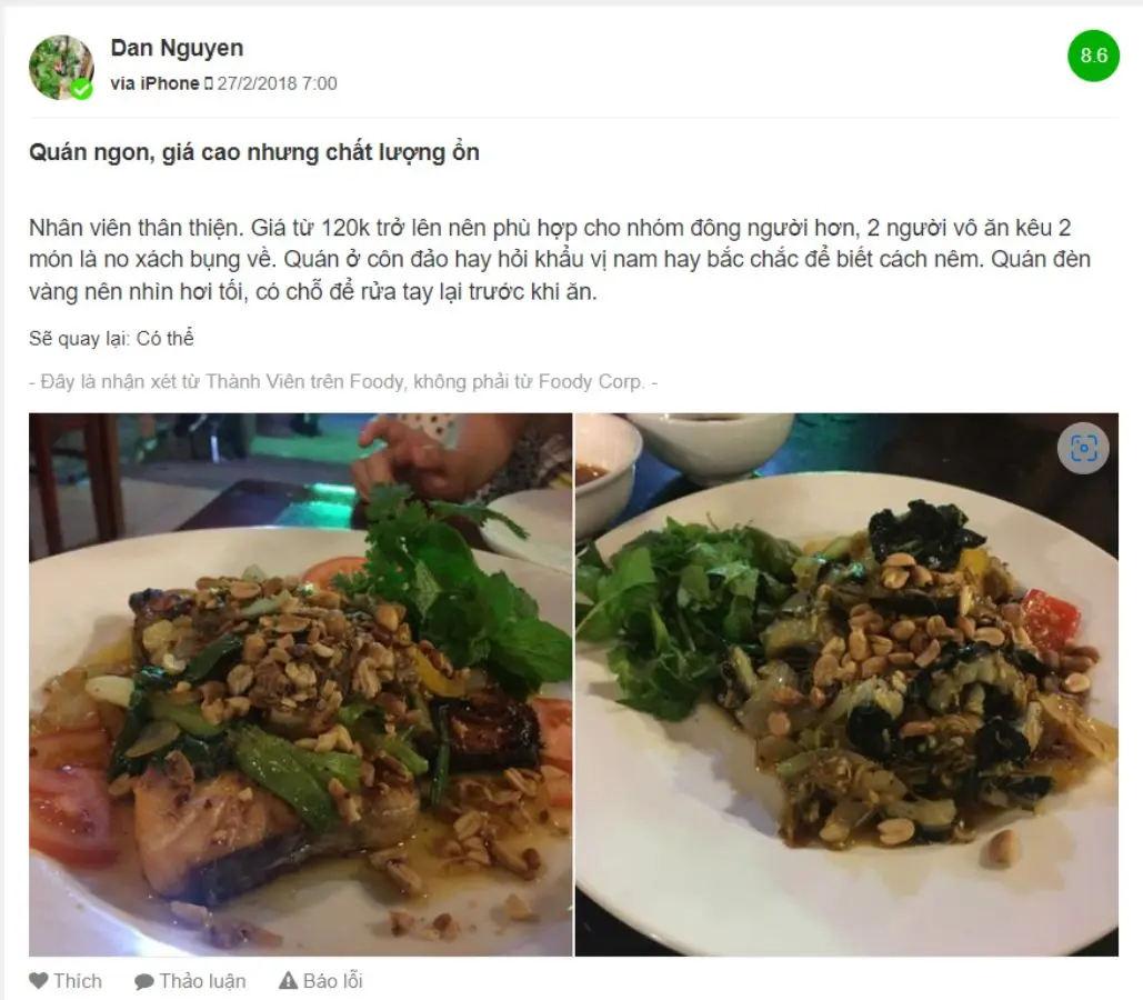 Nh&agrave; h&agrave;ng Thu Ba C&ocirc;n Đảo, thi&ecirc;n đường hải sản ngon m&ecirc; ly 8