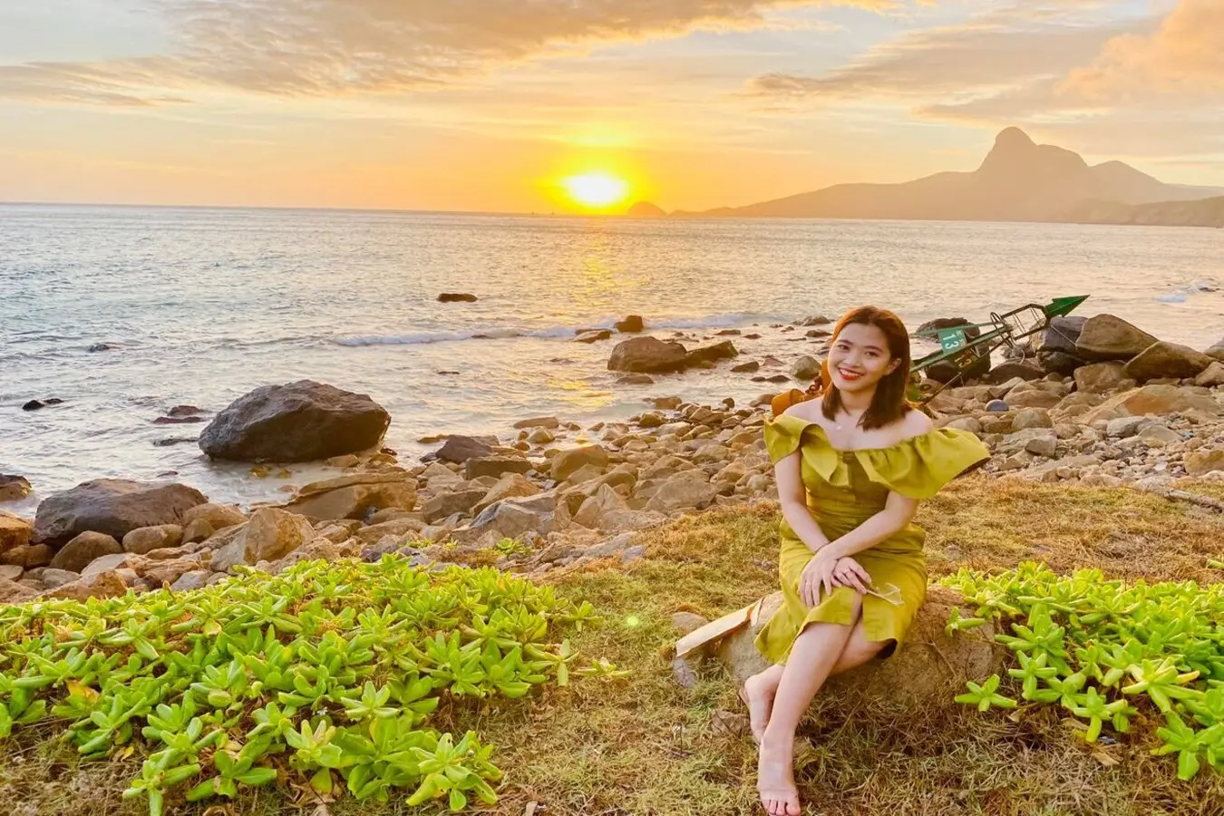 Check-in C&ocirc;n Đảo với một ch&uacute;t vitamin sea c&ugrave;ng c&ocirc; n&agrave;ng Lan Anh 6