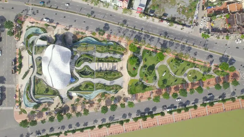 C&ocirc;ng vi&ecirc;n Apec rạng rỡ với kỳ quan 'C&aacute;nh diều bay l&ecirc;n' 4