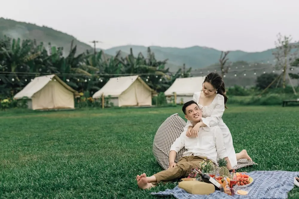 Set k&egrave;o c&ugrave;ng hội bạn th&acirc;n tại khu cắm trại s&ocirc;ng Y&ecirc;n Retreat Đ&agrave; Nẵng 6