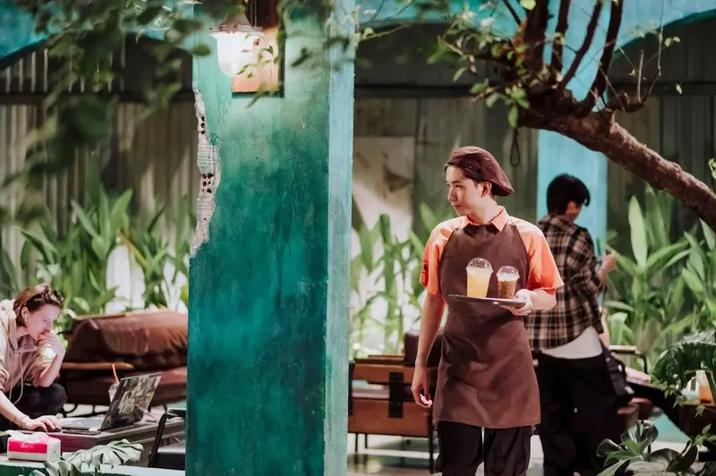 G&eacute; Cafe Đ&agrave; Nẵng: Tiệm c&agrave; ph&ecirc; xinh đẹp với tone m&agrave;u nh&atilde; nhặn 8