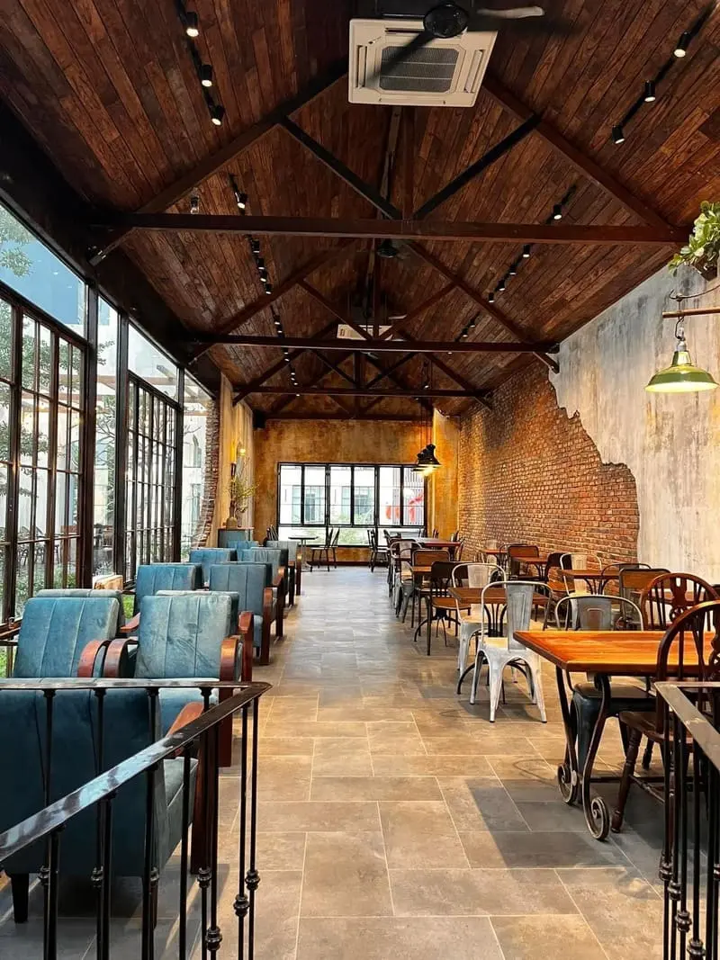 G&eacute; Cafe Đ&agrave; Nẵng: Tiệm c&agrave; ph&ecirc; xinh đẹp với tone m&agrave;u nh&atilde; nhặn 5
