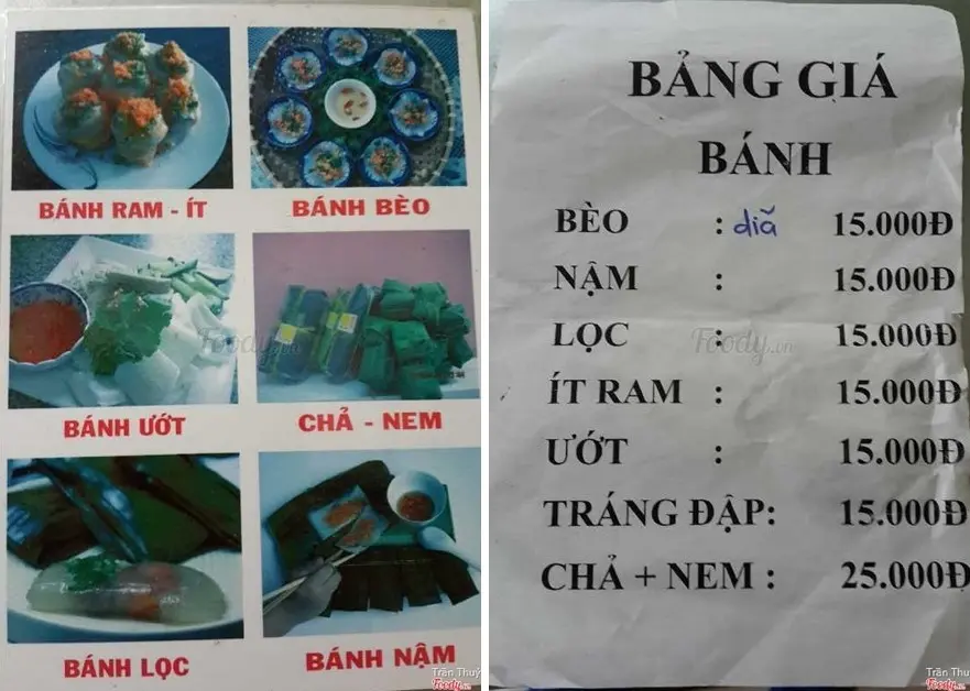 Gh&eacute; ăn b&aacute;nh nậm lọc qu&aacute;n B&agrave; B&eacute; nổi tiếng ở Đ&agrave; Nẵng 2